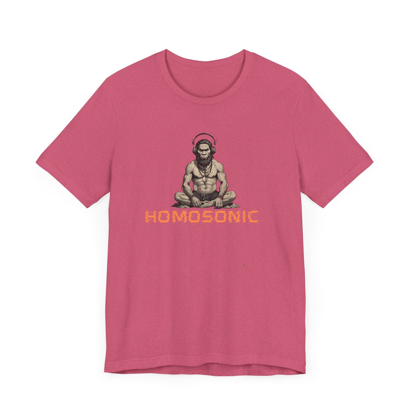 'HomoSonic' Caveman Unisex Jersey Short Sleeve Tee