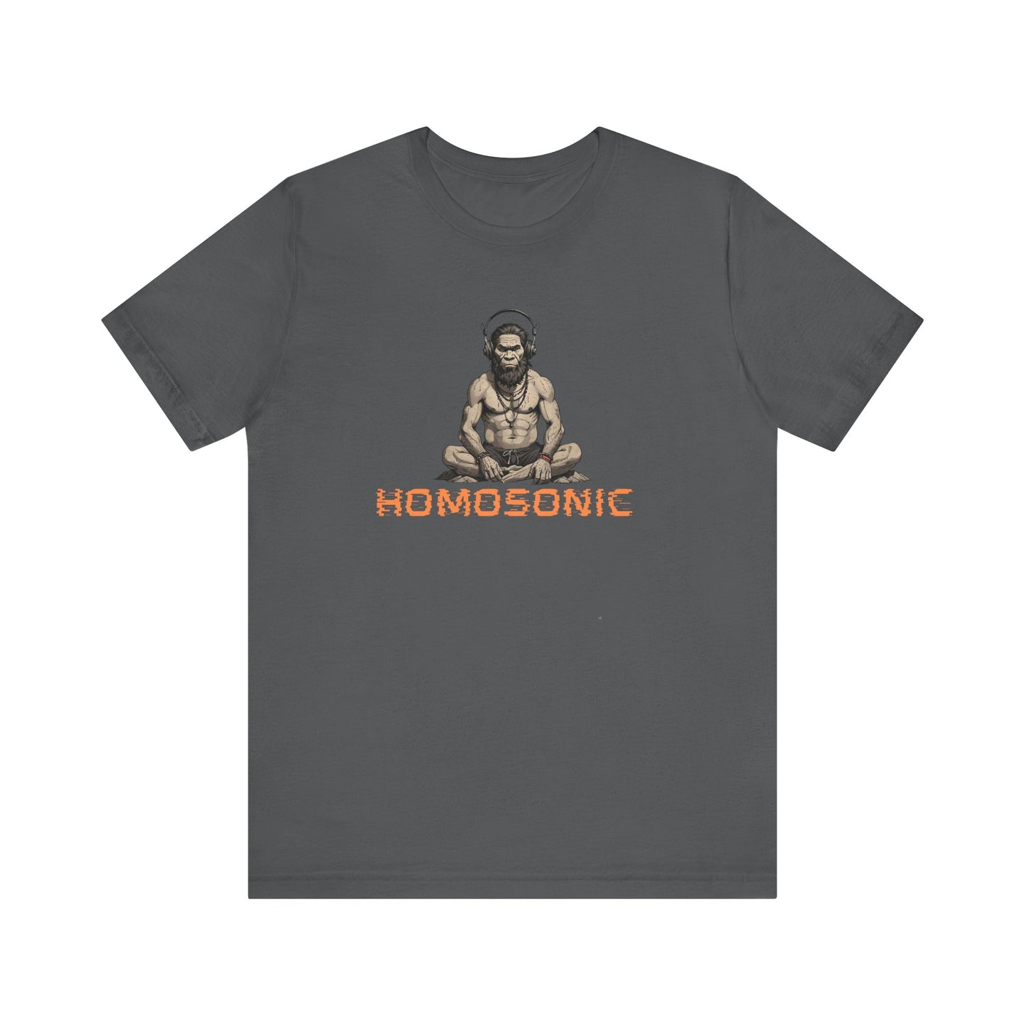 'HomoSonic' Caveman Unisex Jersey Short Sleeve Tee