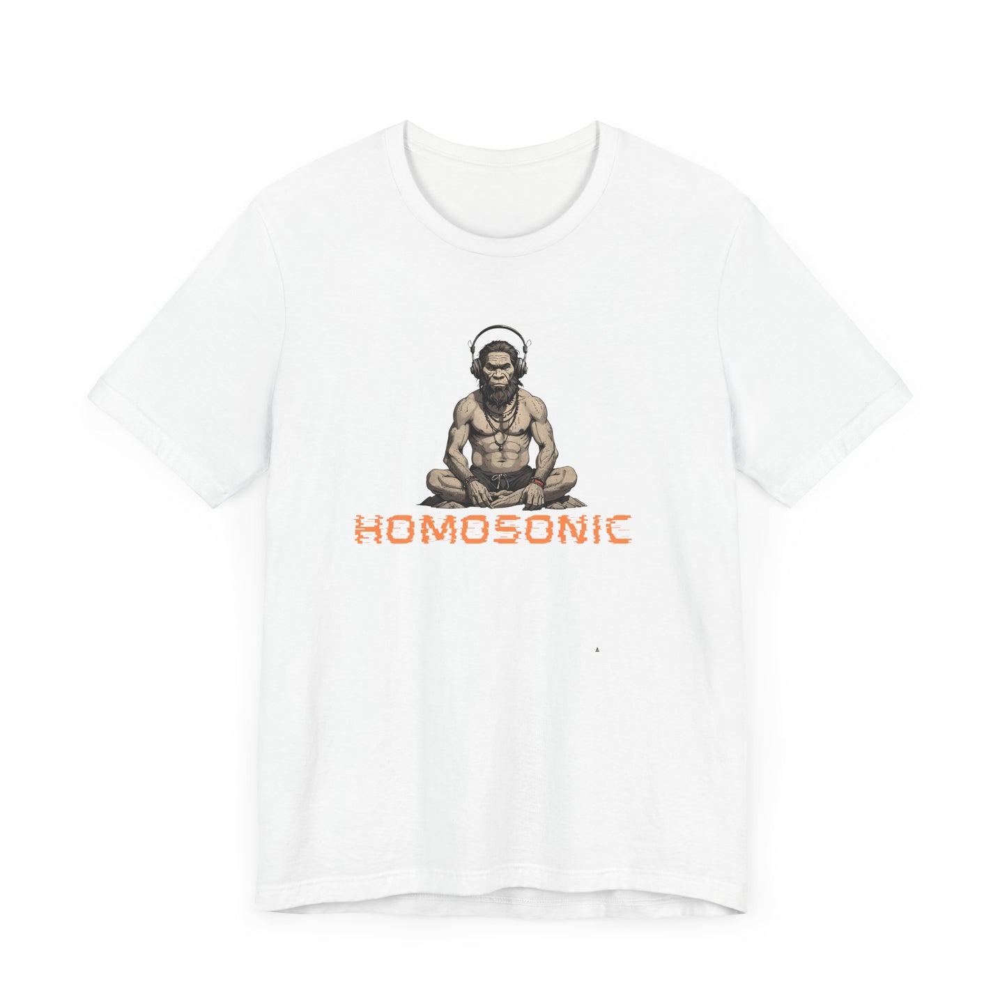 'HomoSonic' Caveman Unisex Jersey Short Sleeve Tee