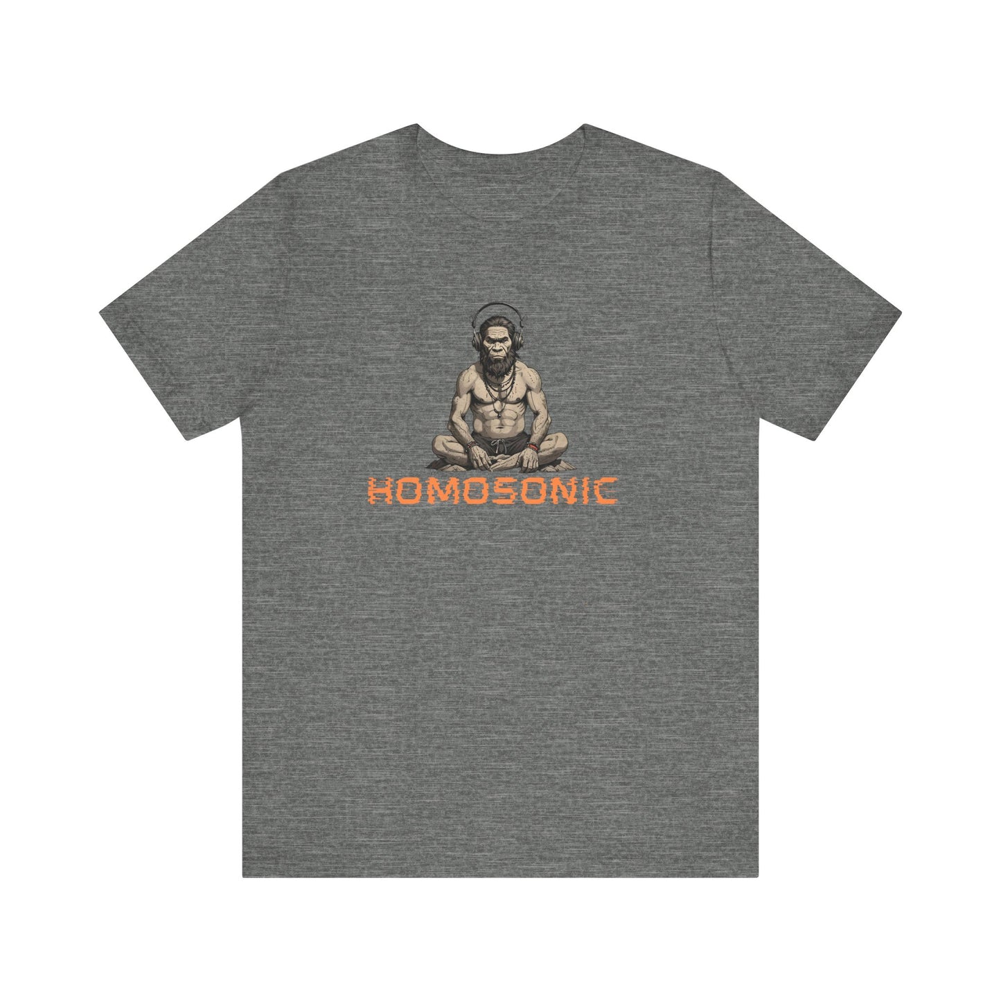 'HomoSonic' Caveman Unisex Jersey Short Sleeve Tee