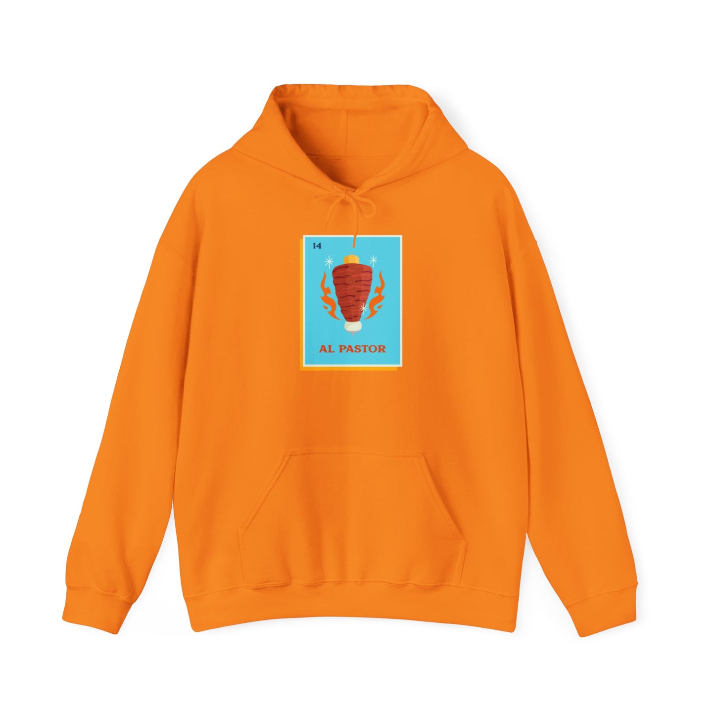 'Al Pastor Loteria' Unisex Heavy Blend™ Hooded Sweatshirt