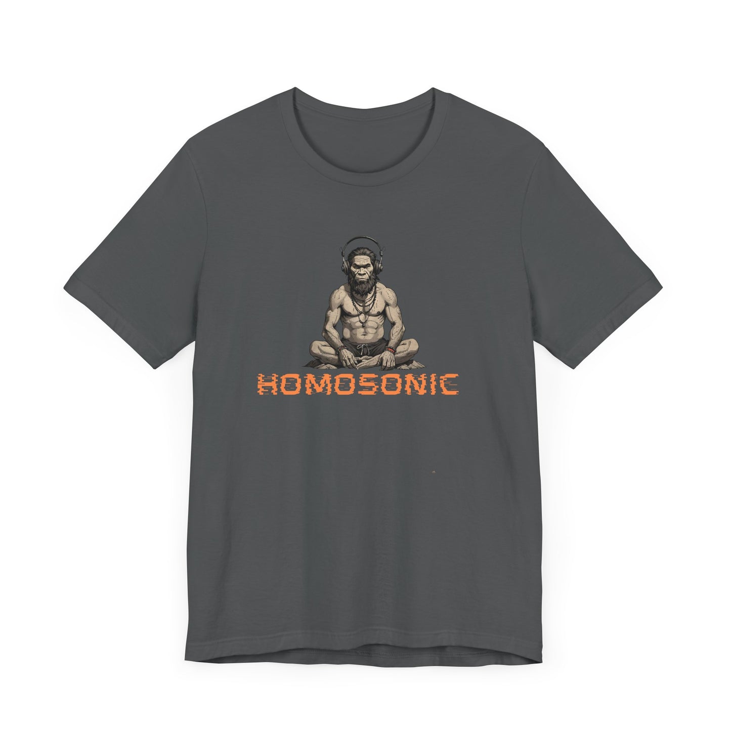 'HomoSonic' Caveman Unisex Jersey Short Sleeve Tee