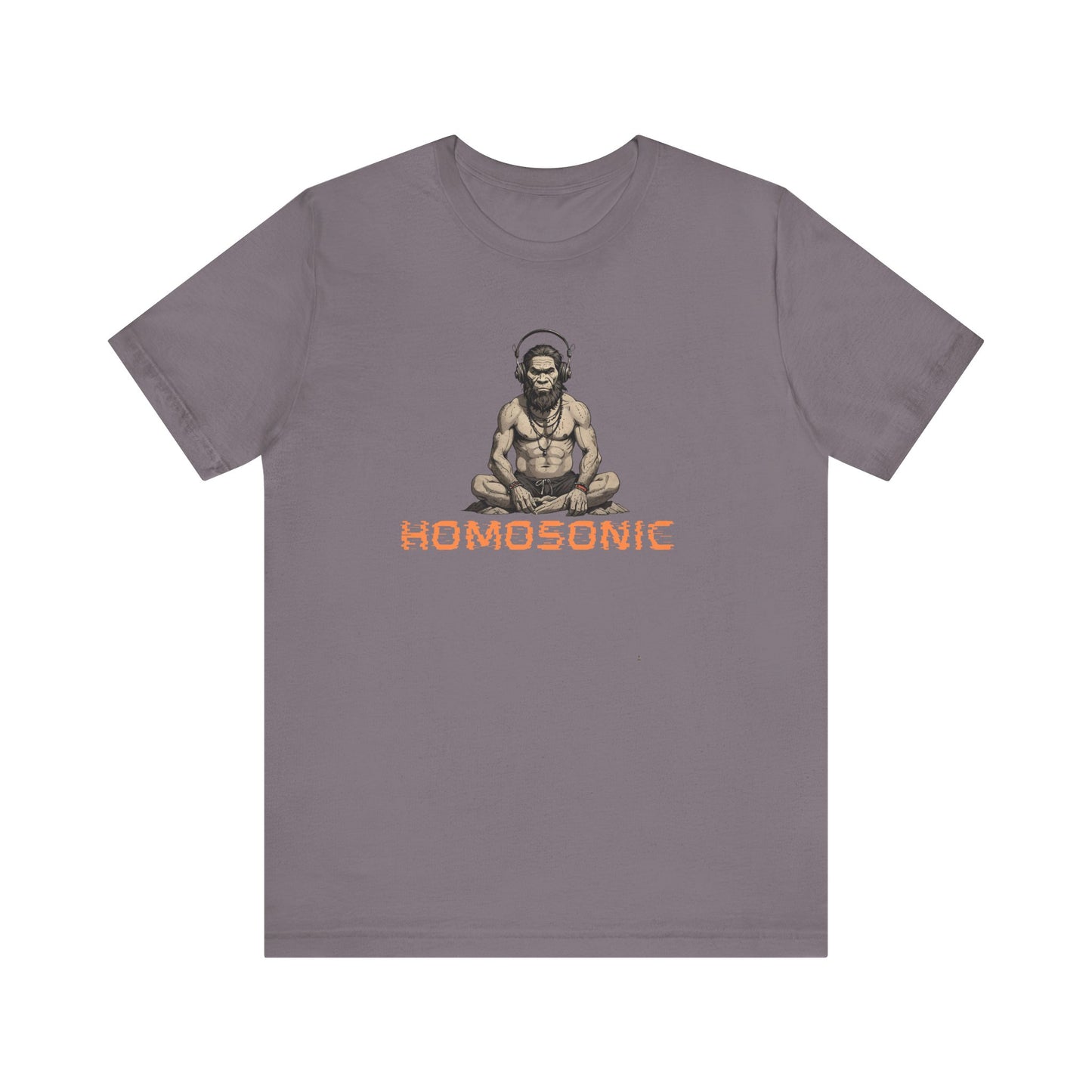 'HomoSonic' Caveman Unisex Jersey Short Sleeve Tee