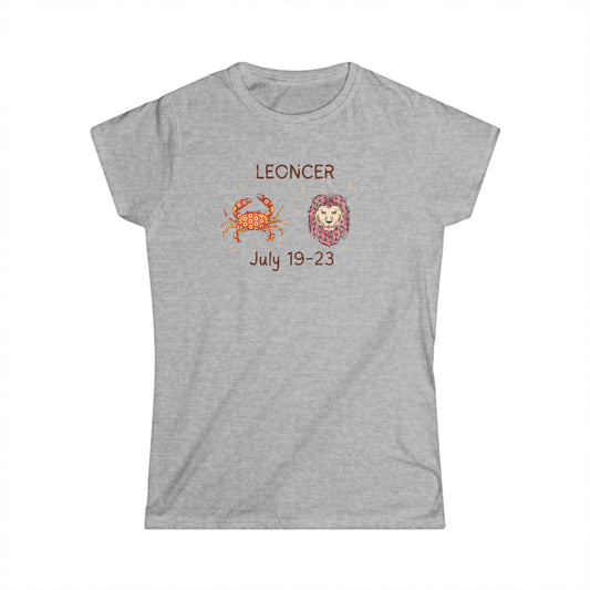 'Cusp - Leoncer' Women's Softstyle Tee