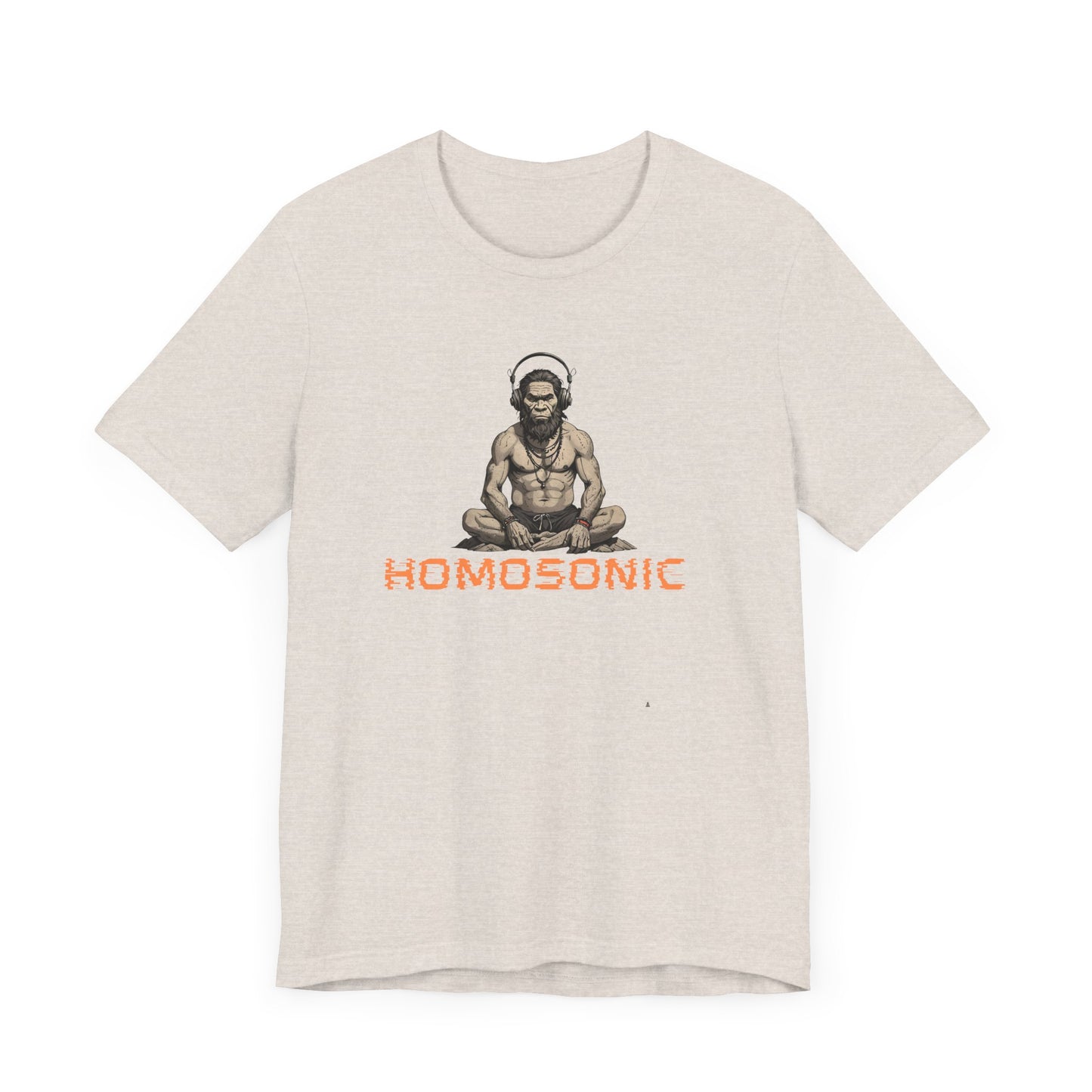 'HomoSonic' Caveman Unisex Jersey Short Sleeve Tee