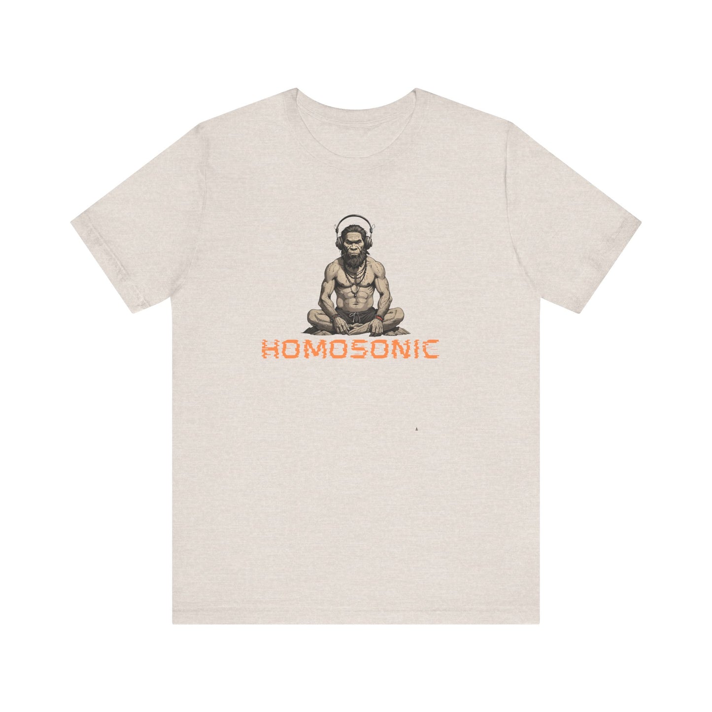 'HomoSonic' Caveman Unisex Jersey Short Sleeve Tee