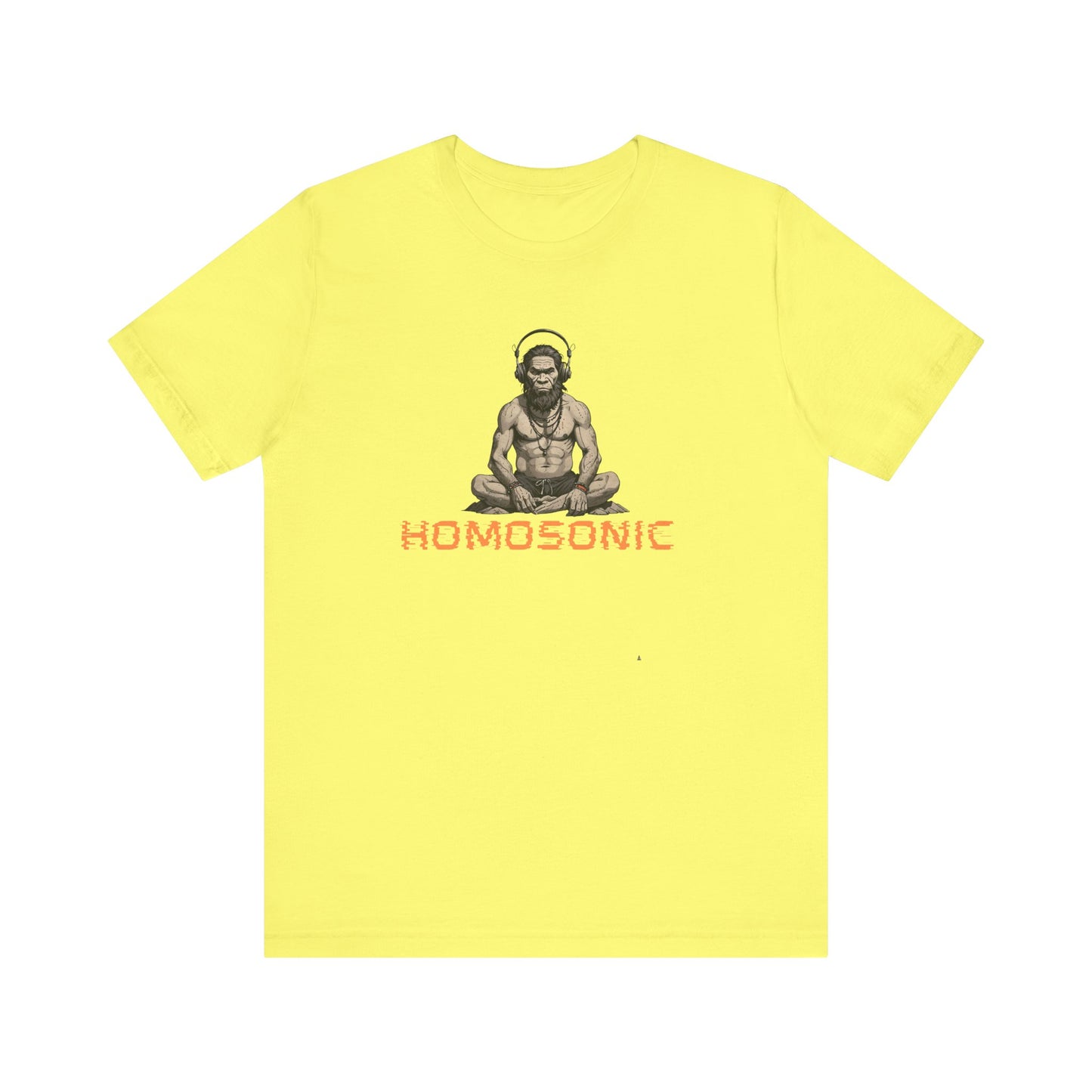 'HomoSonic' Caveman Unisex Jersey Short Sleeve Tee