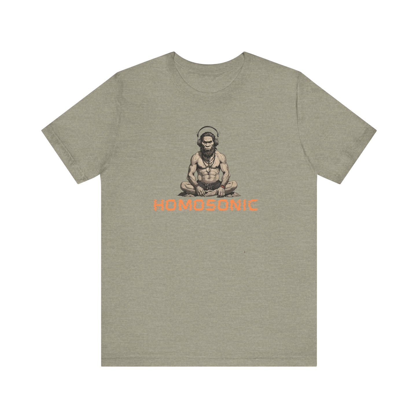 'HomoSonic' Caveman Unisex Jersey Short Sleeve Tee